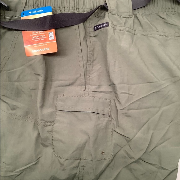 Columbia Sandy River Cargo Shorts NWT size XL Mossy Green - Picture 4 of 4